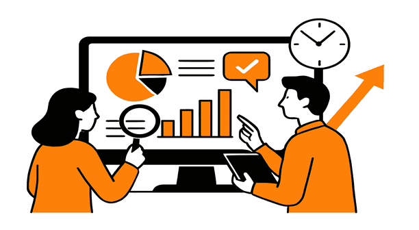 Team collaboration in modern office