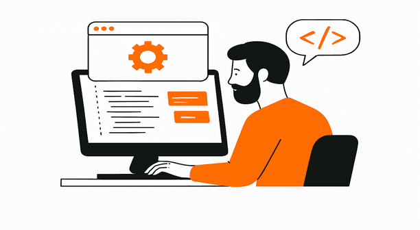 Team collaboration in modern office