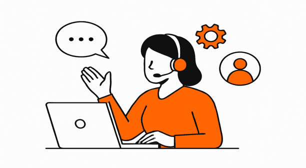 Team collaboration in modern office