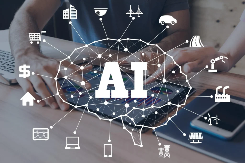 ai marketing services small business digital growth strategy concept